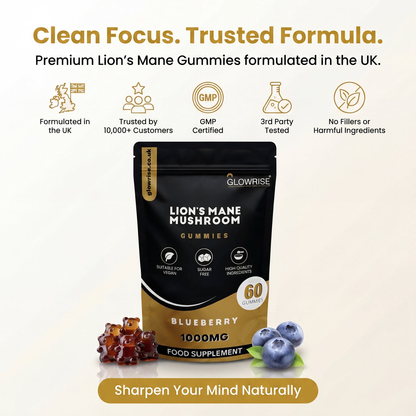 Lion’s Mane Gummies 1000mg